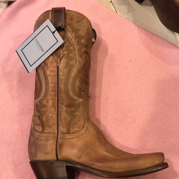 NWT and Box Lucchese Western Boots - Picture 2 of 3